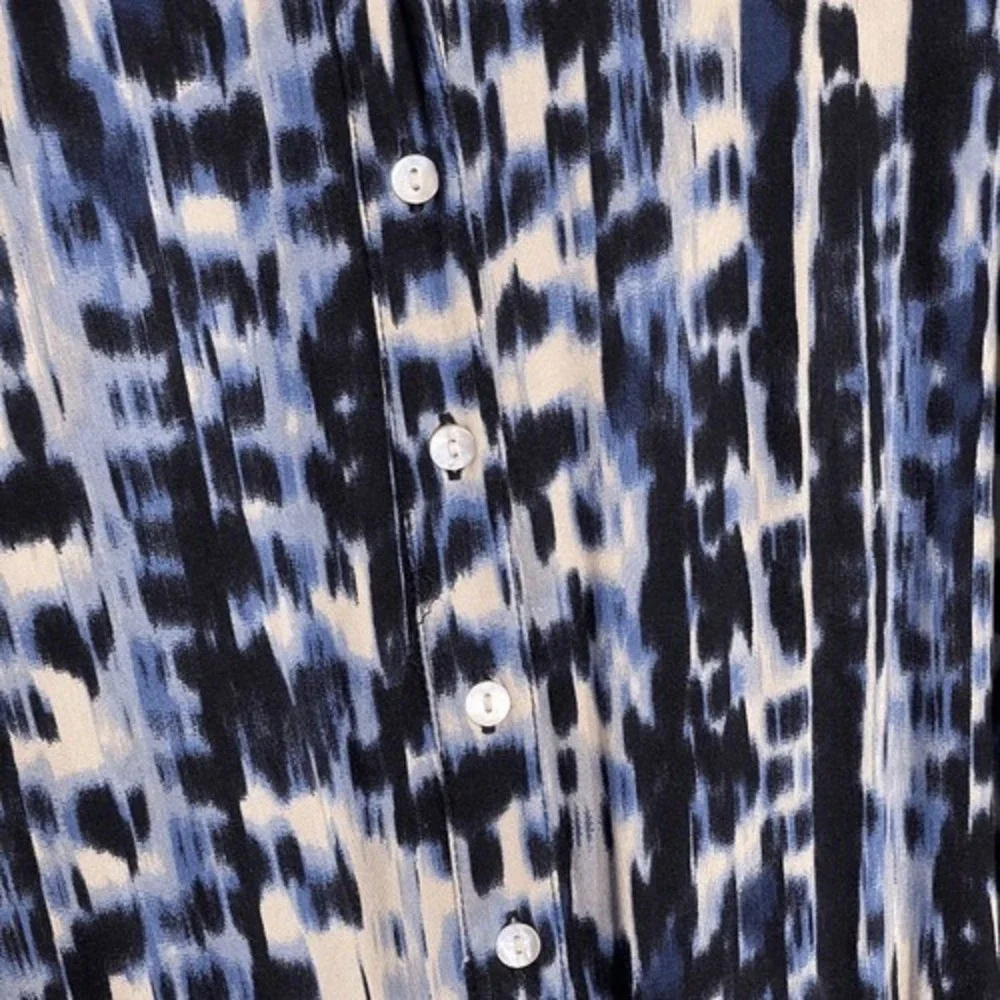 BEACHLUNCHLOUNGE Danika Blue Swirl Sleeveless Jumpsuit 3X - Picture 4 of 10